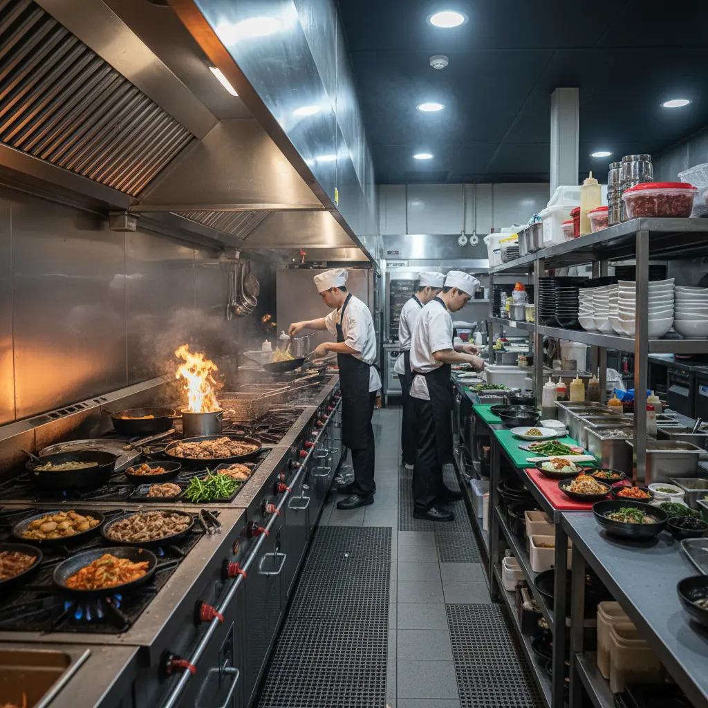 실전 주방 세팅 노하우