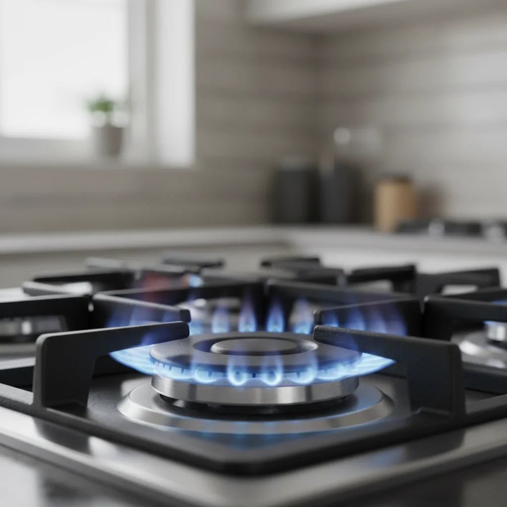 화구 불꽃 확인