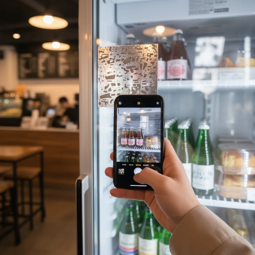 라벨 사진 전송