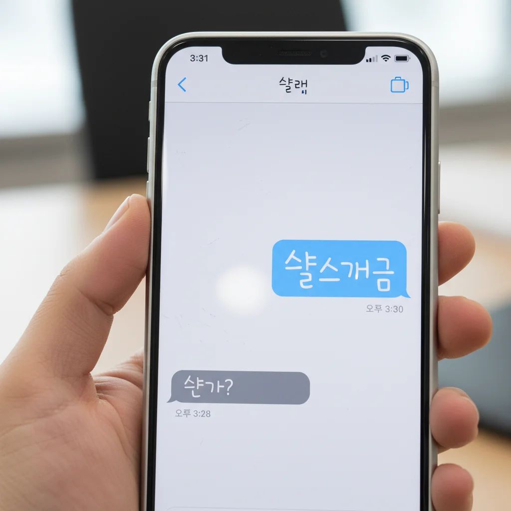 문자 기록 남기기