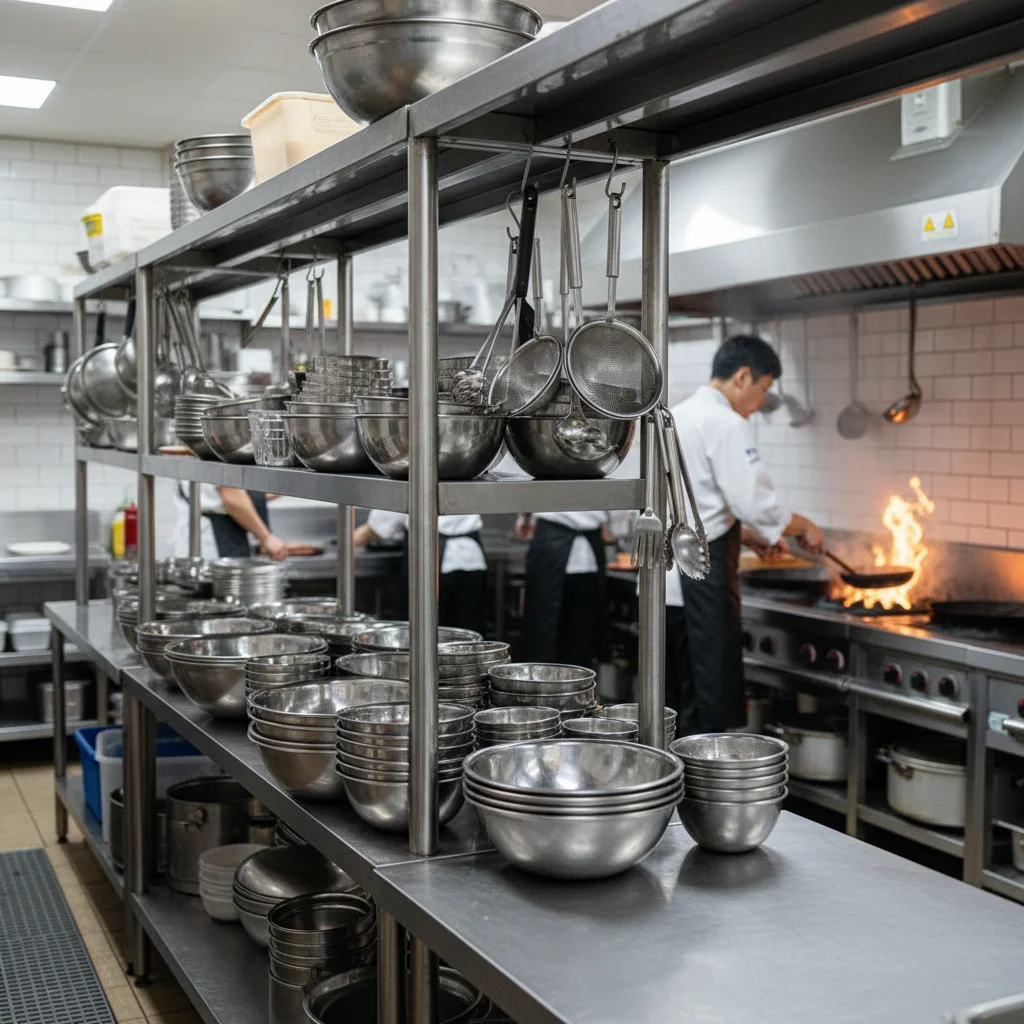 주방 환경에 딱 맞는 선반 찾기