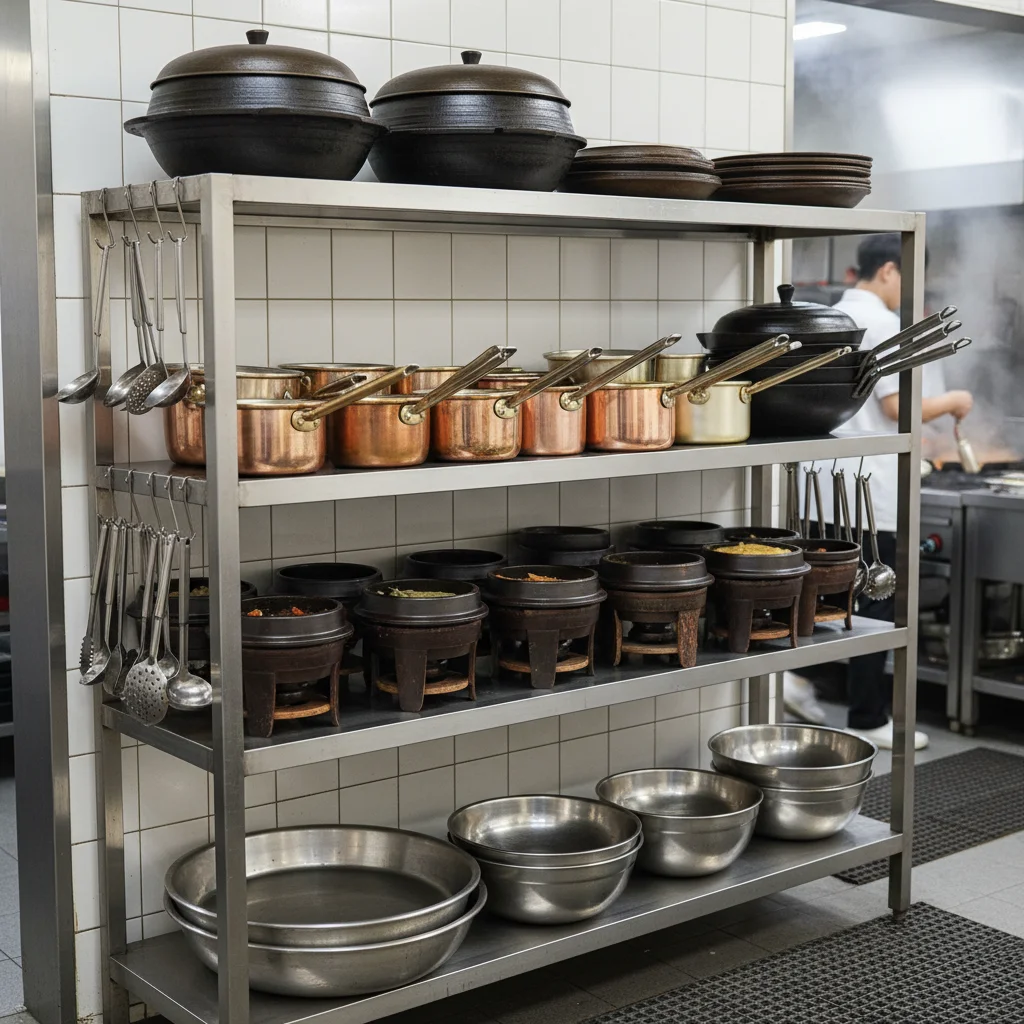 무거운 냄비도 거뜬한 하중