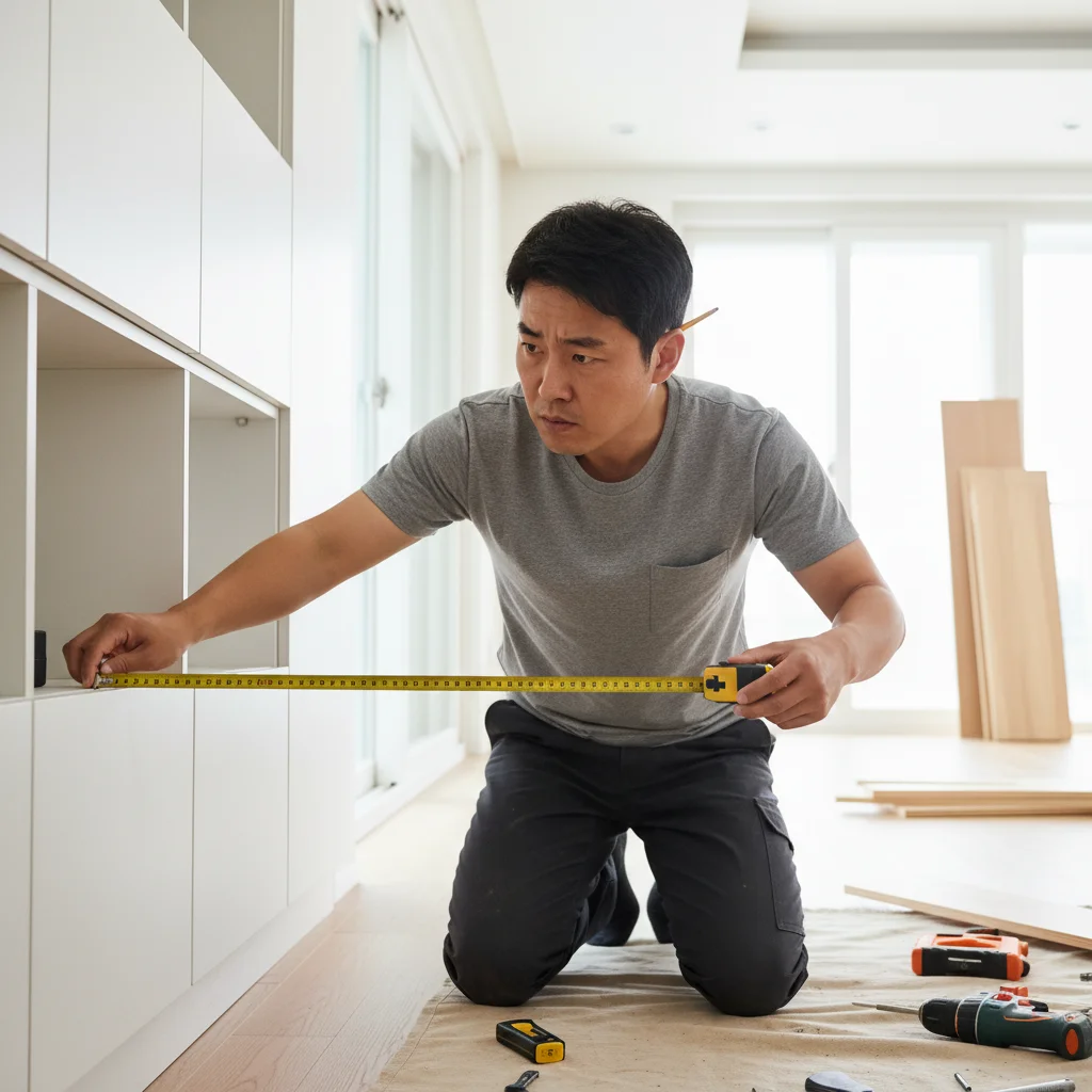 구매 전 사이즈 측정 필수