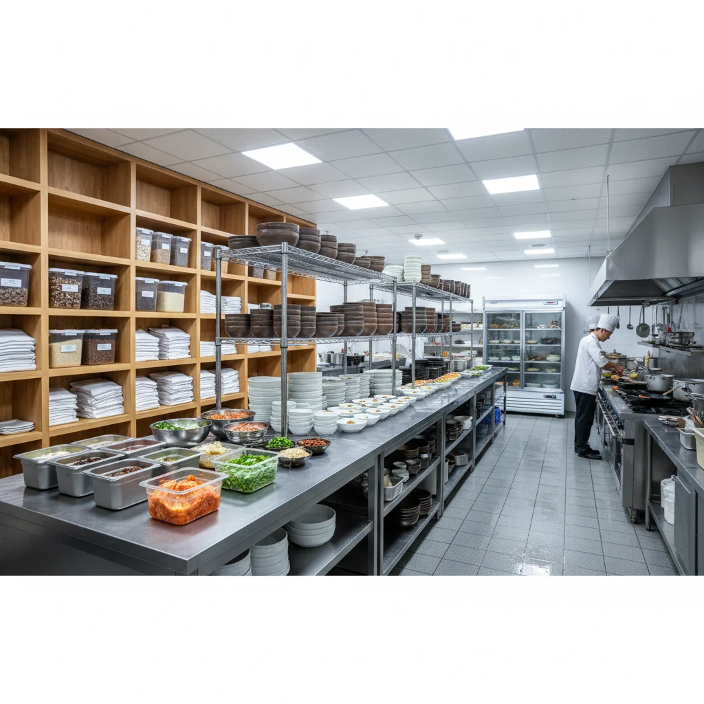 효율적인 주방 정리의 완성