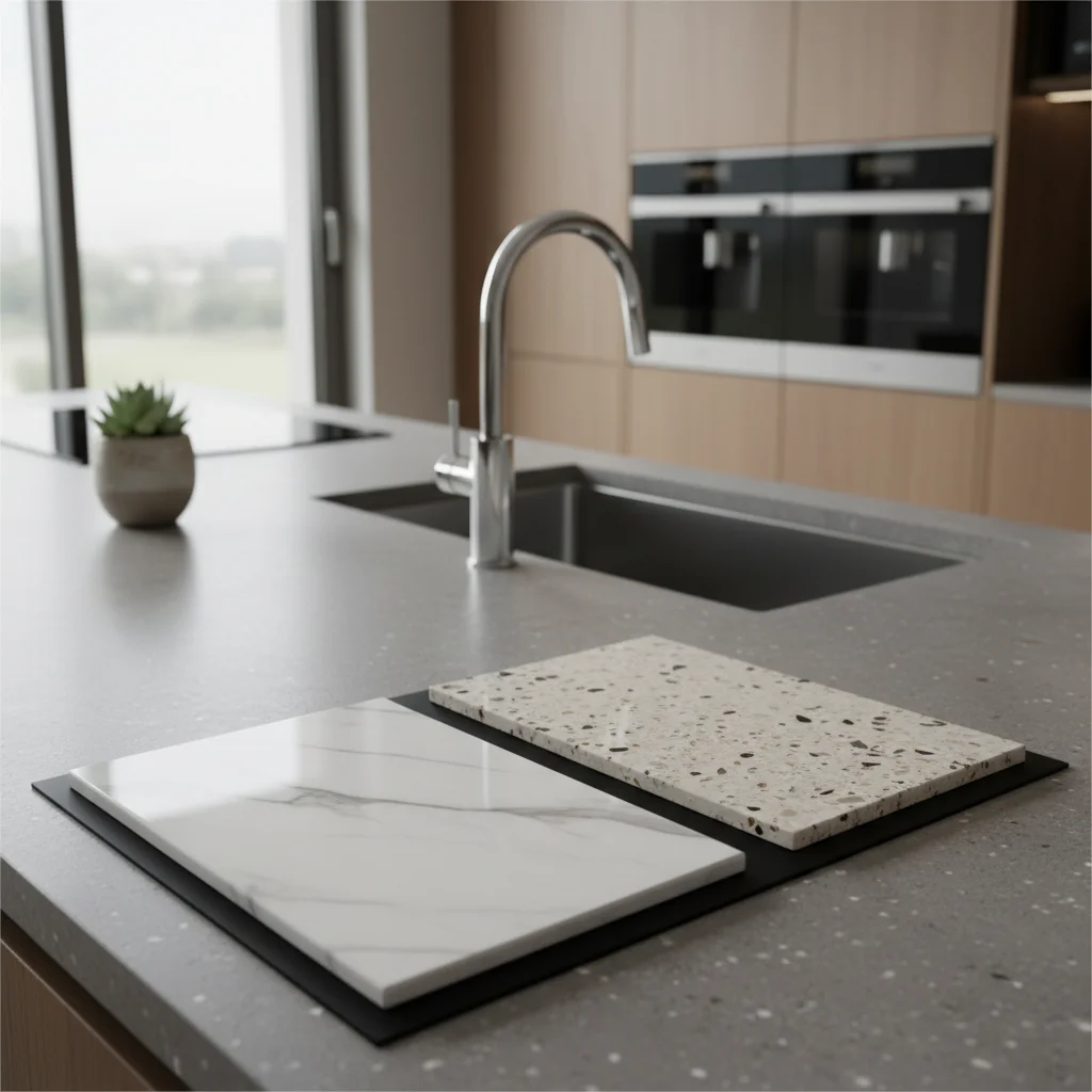 주방상판 소재 비교