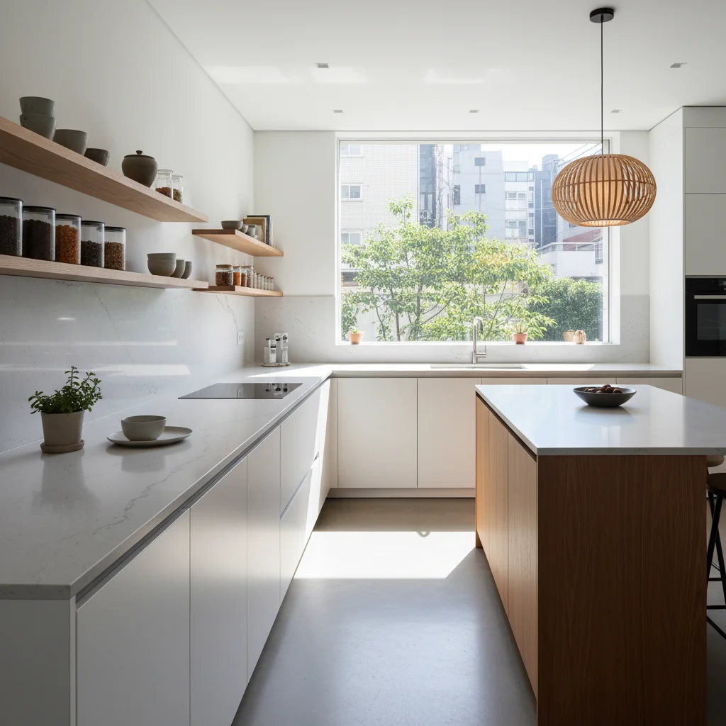 주방 인테리어 완성