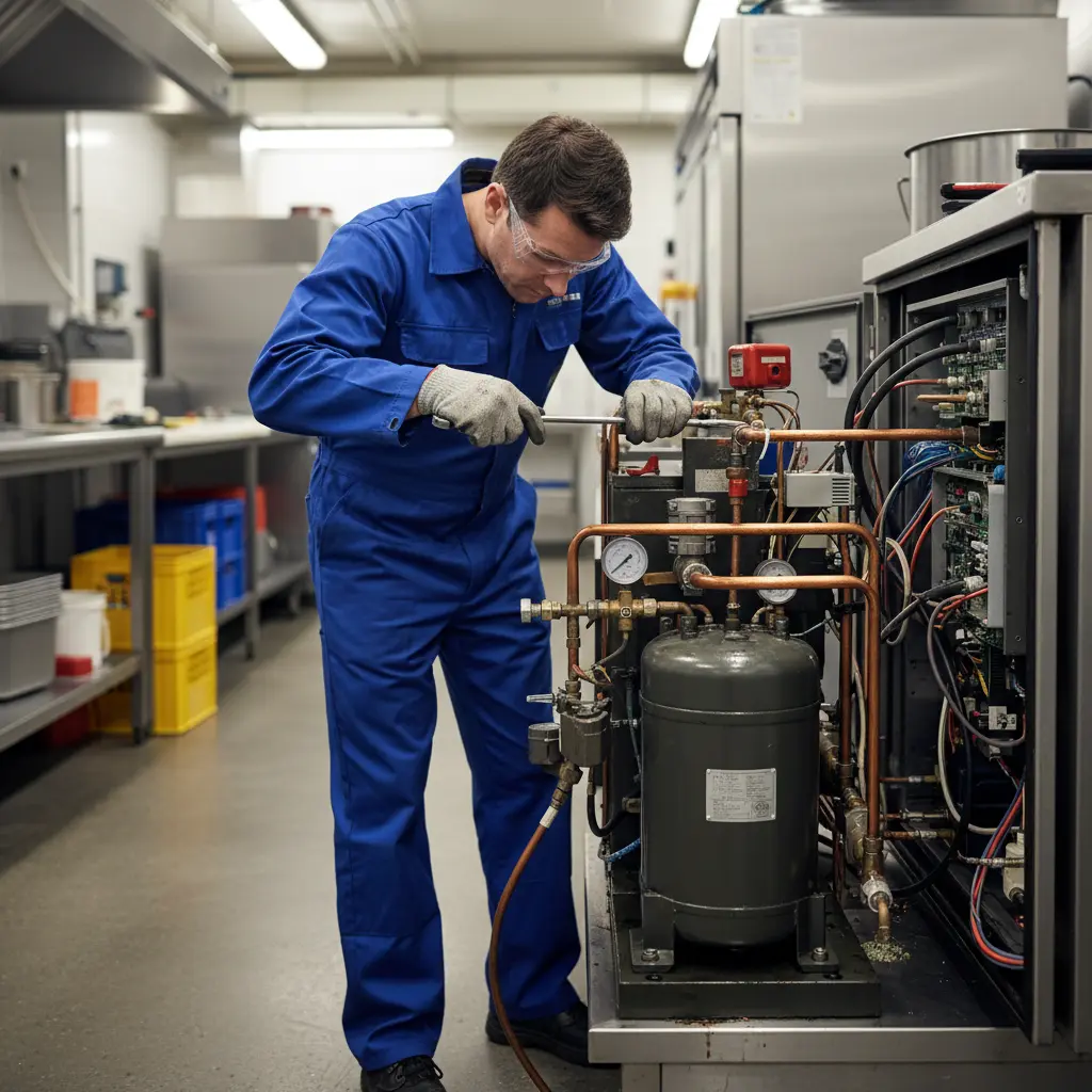 냉장고 고장은 영업 중단입니다