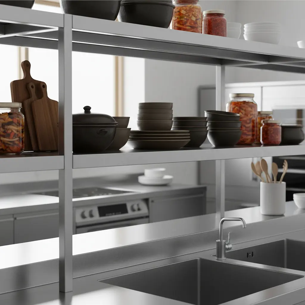 튼튼한 스테인리스 선반 고르는 법