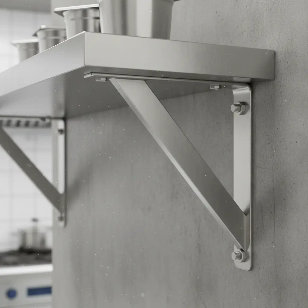 튼튼한 까치발 지지대 확인