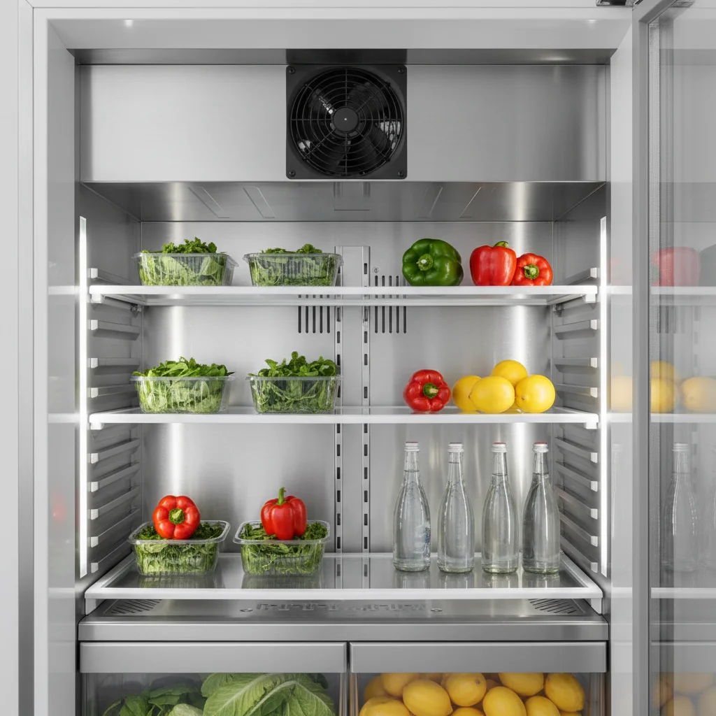 팬이 돌아가는 간냉식