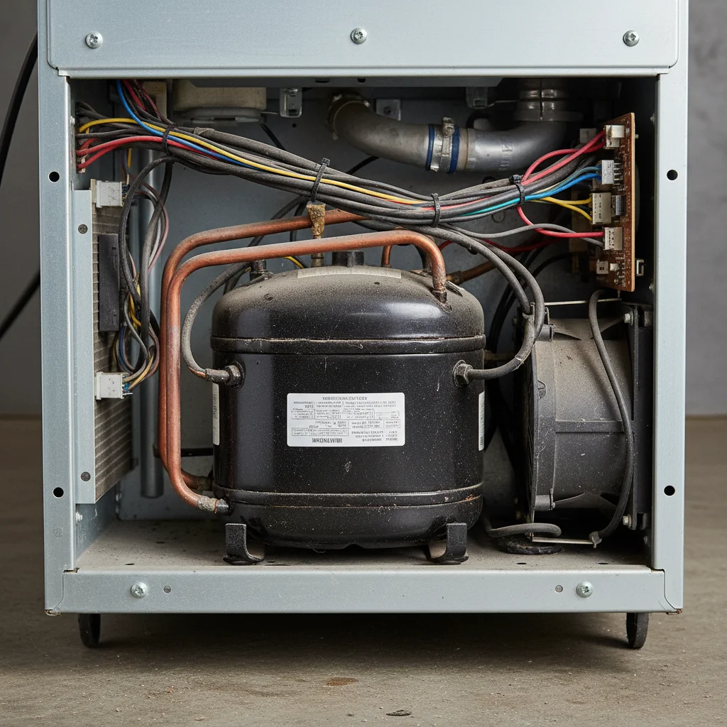 심장부 콤프레셔 확인