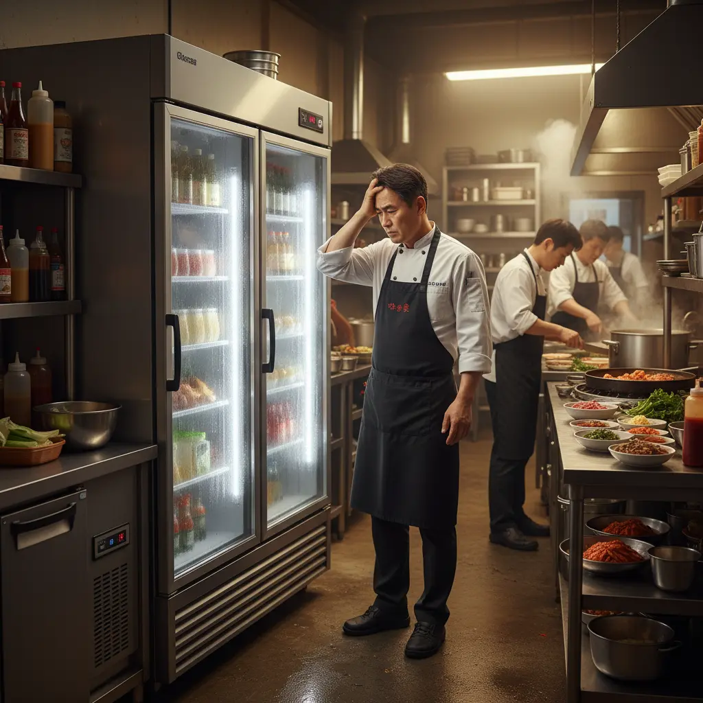 냉동고 고장으로 인한 손실