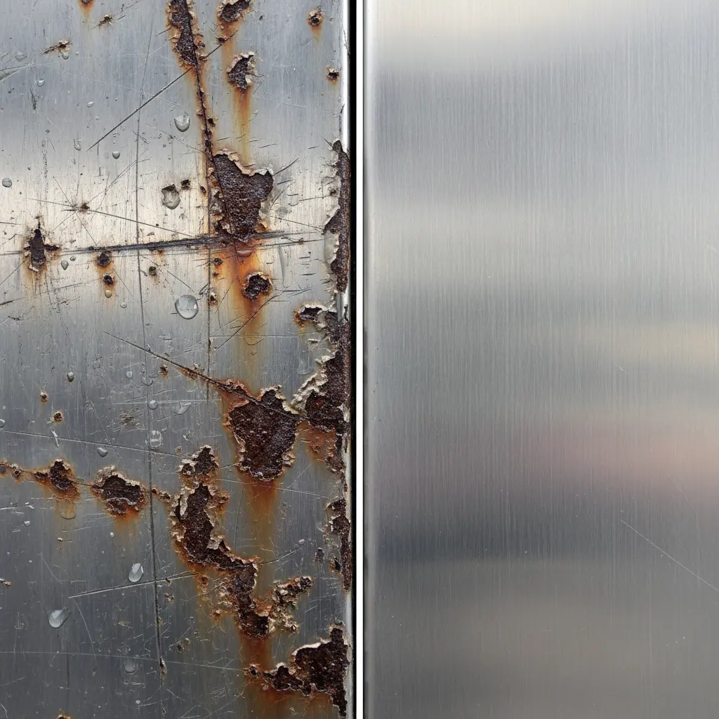 메탈과 스텐의 내구성 차이