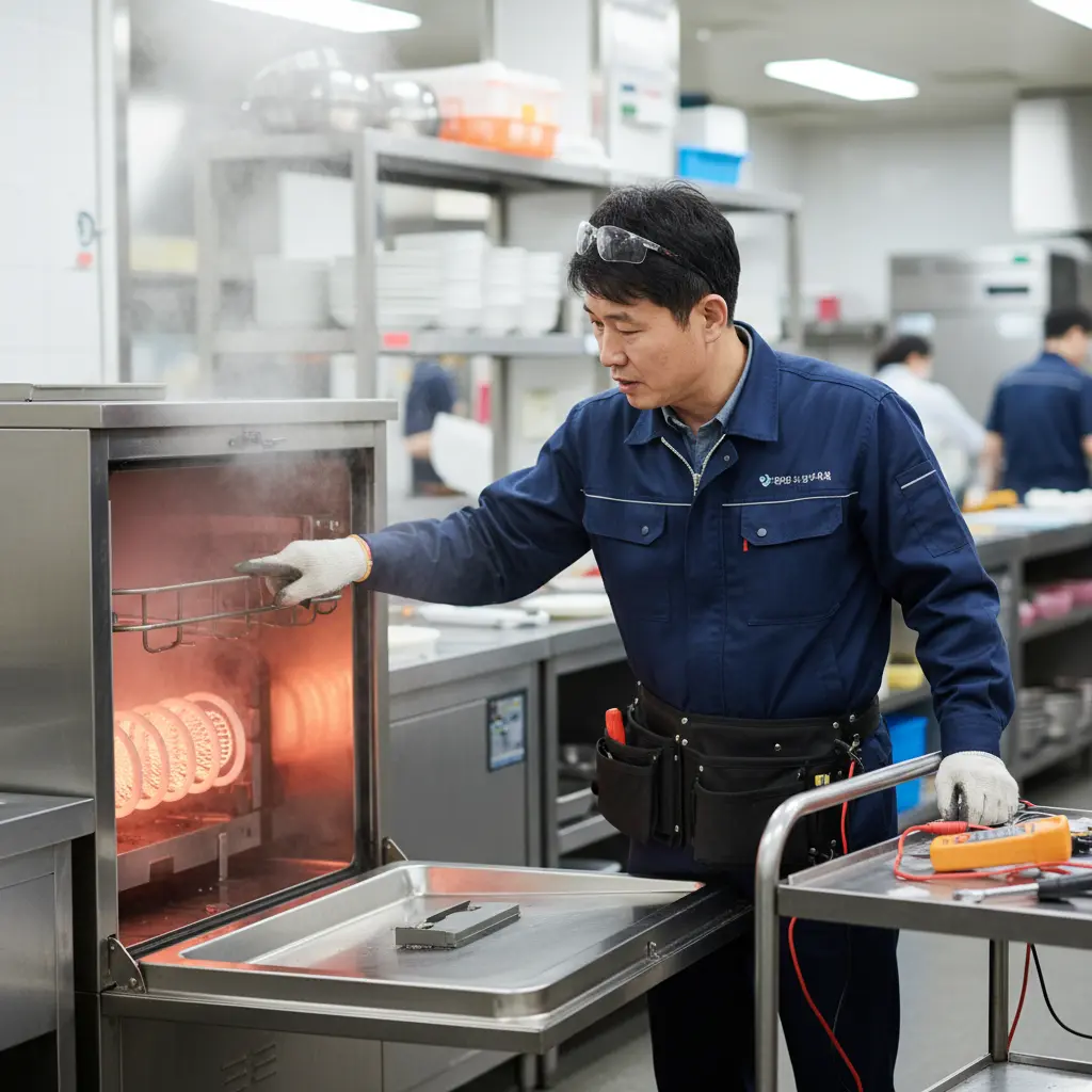 히터봉 상태 점검