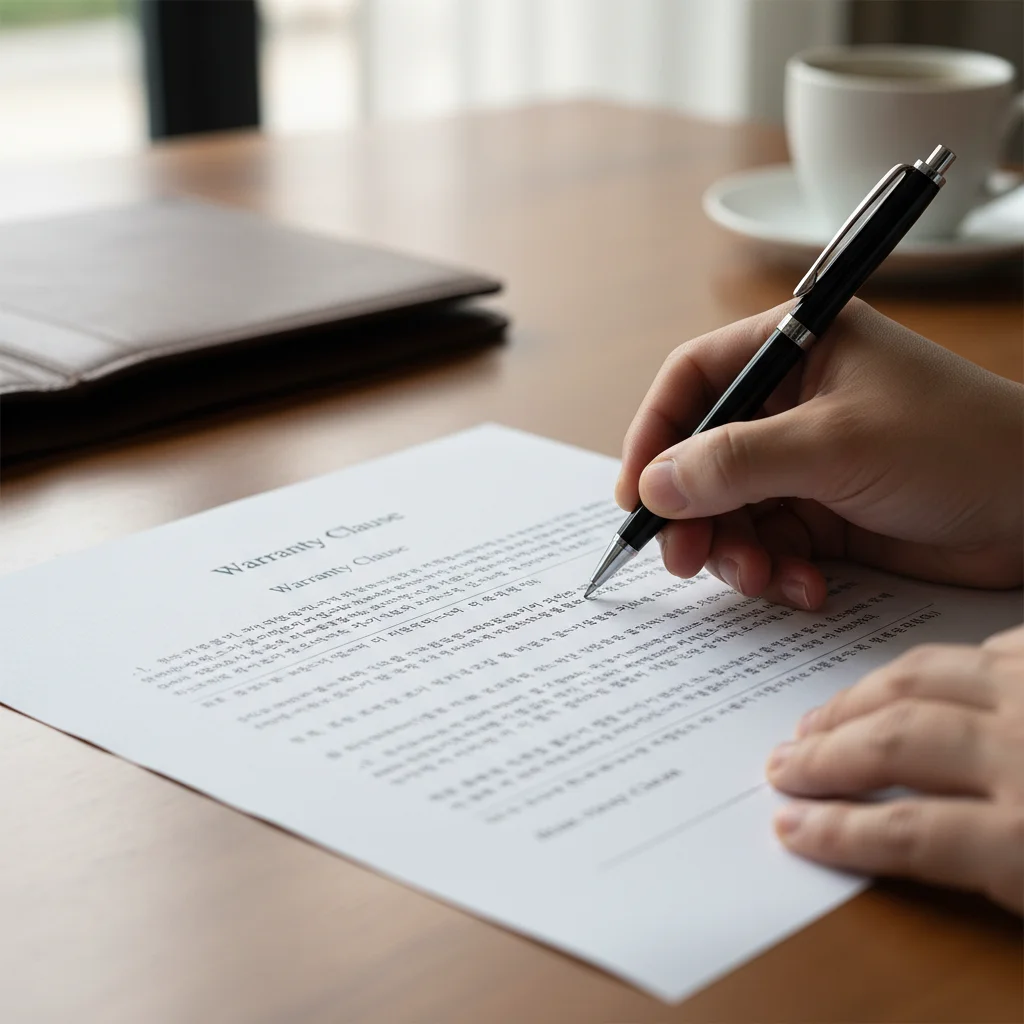 AS 기간 서면 명시