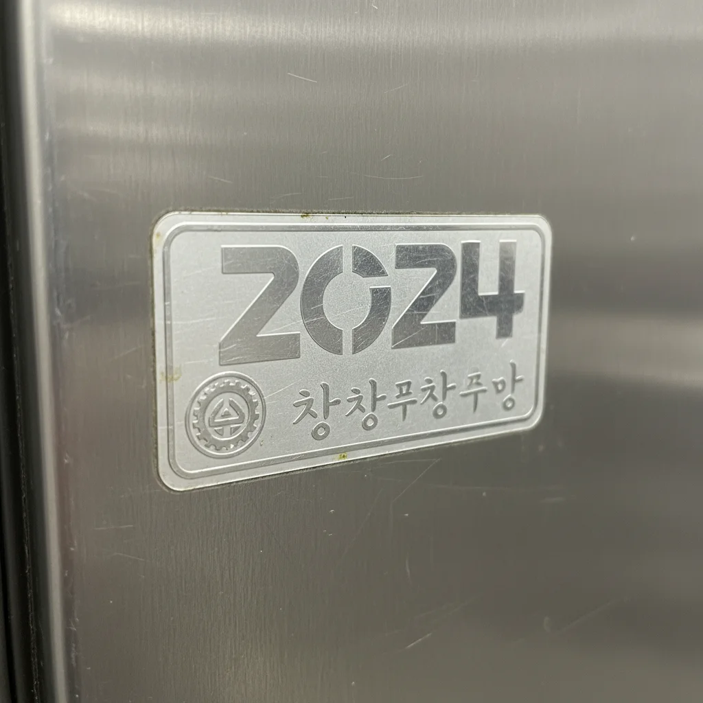 제조년월 라벨 확인