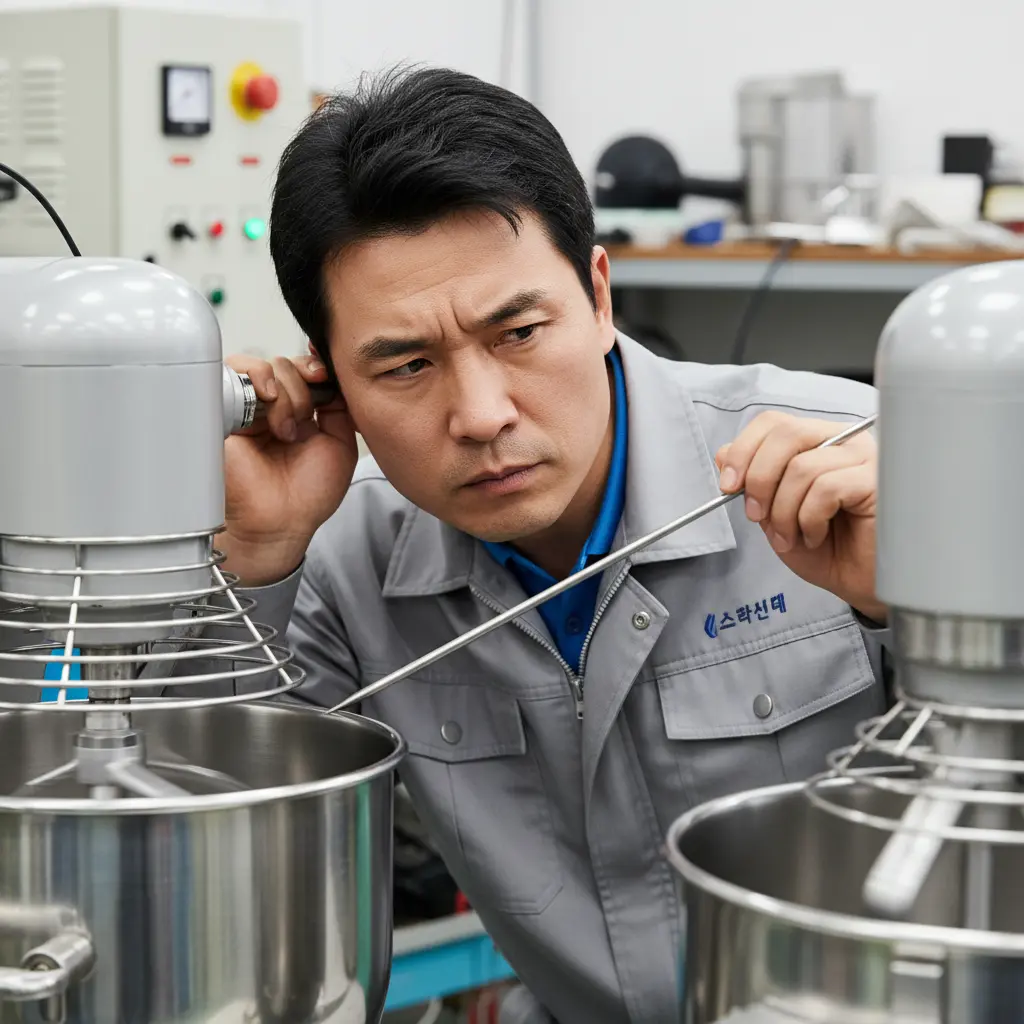 모터 소음 확인 필수