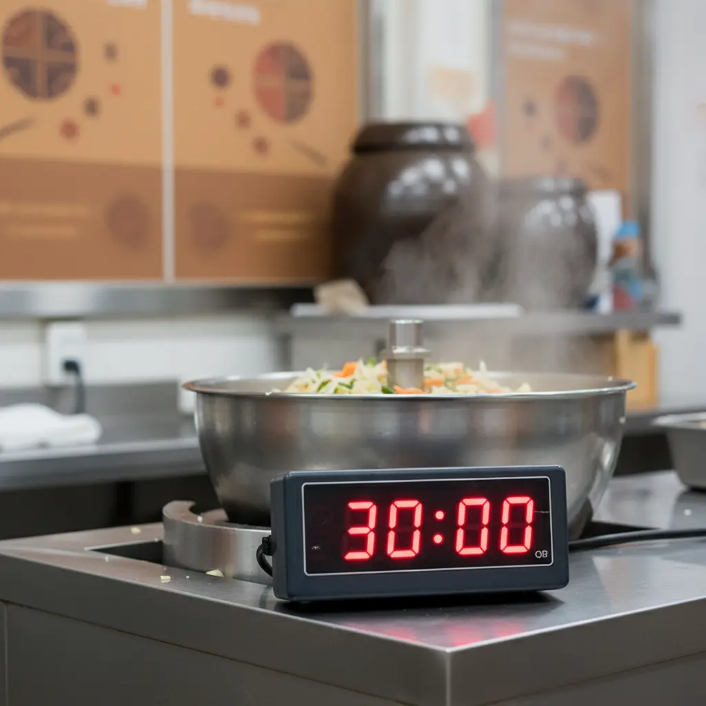 30분 연속 가동 테스트