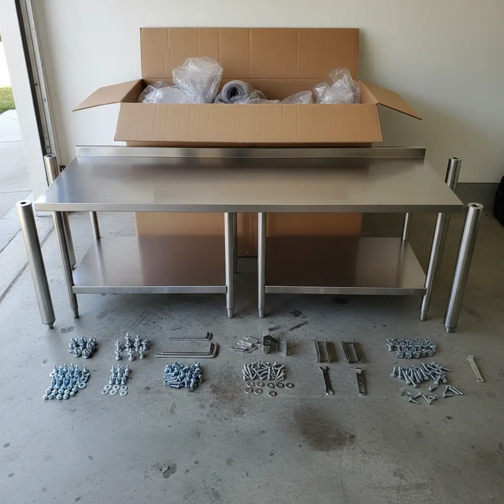 택배로 받는 조립식 제품