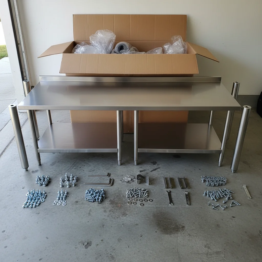 택배로 받는 조립식 제품