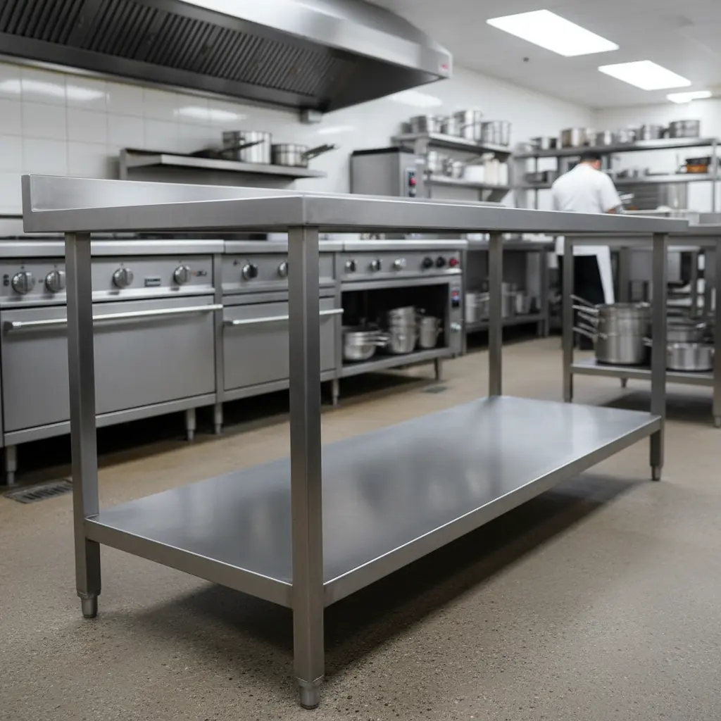 흔들림 없는 용접식 조리대