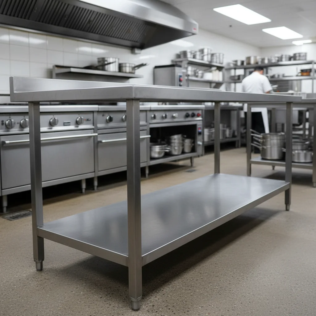 흔들림 없는 용접식 조리대