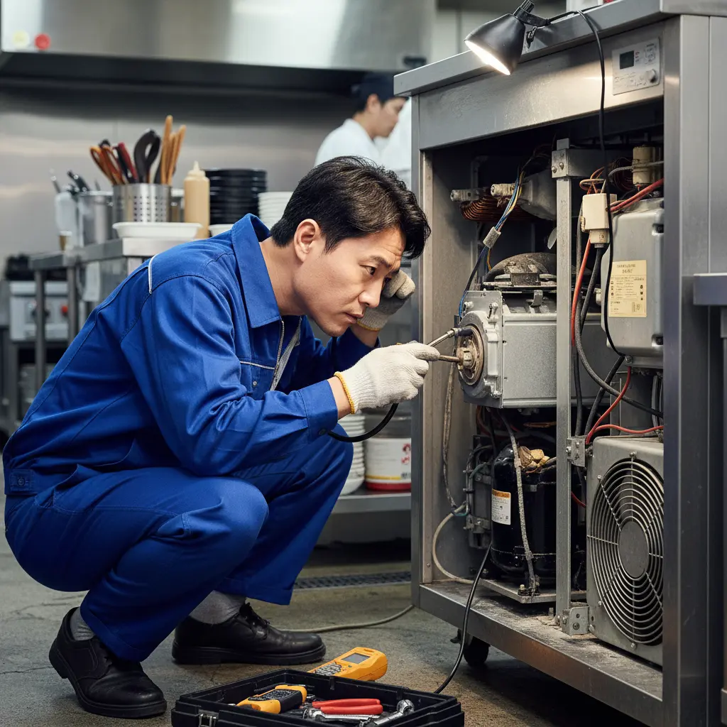 컴프레셔 소리 확인