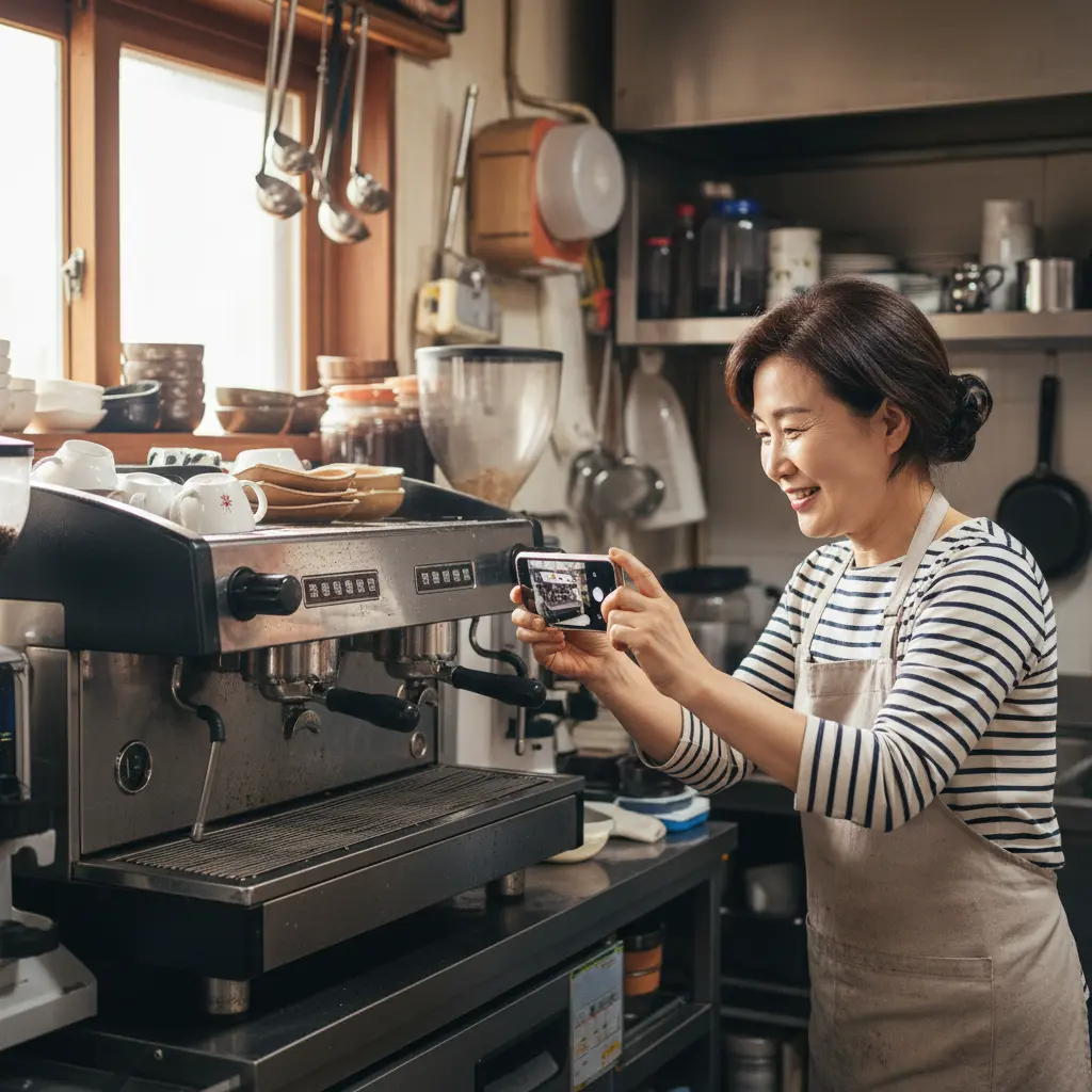 직거래 사진 촬영