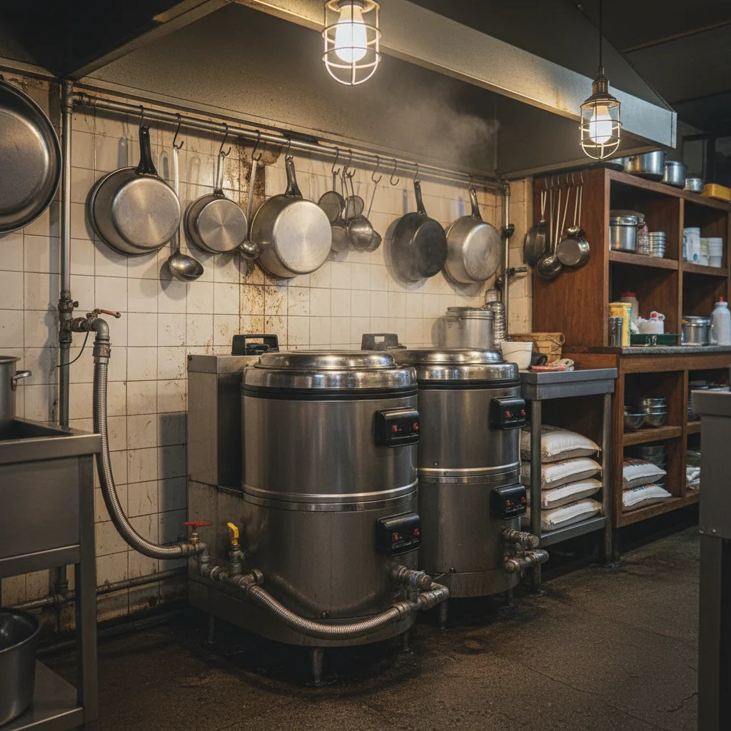 가스식 취반기 특징