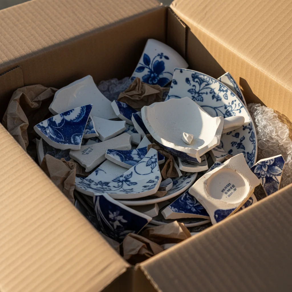 배송 중 파손 주의