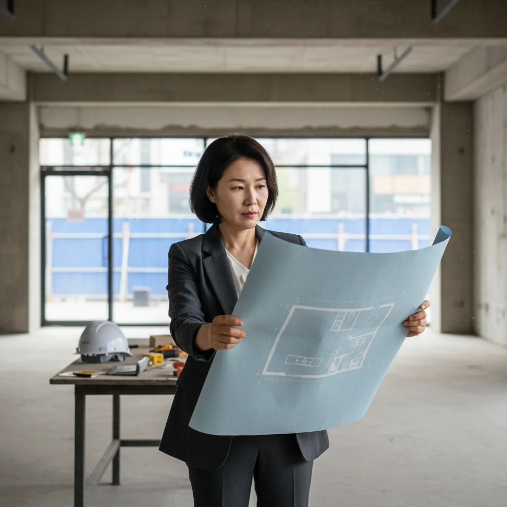 도면 준비 필수