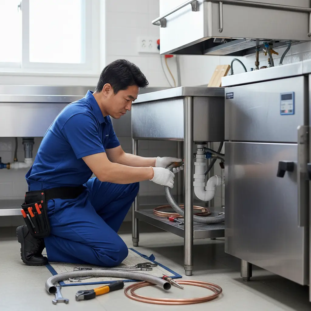 배관 설치 디테일