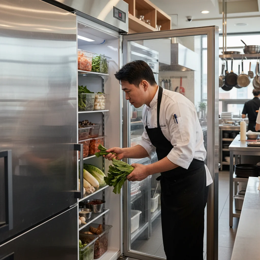 신선한 재료 보관