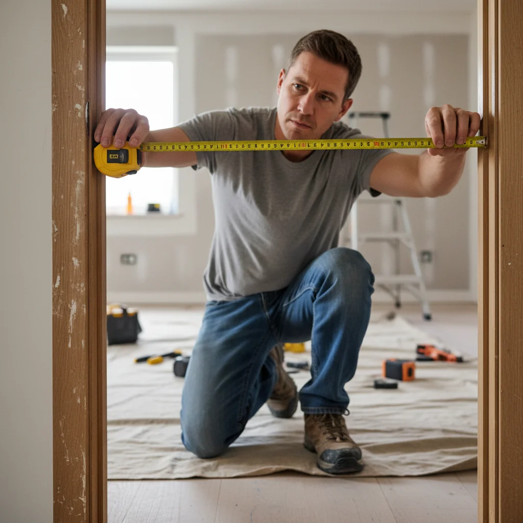 진입로 사이즈 측정