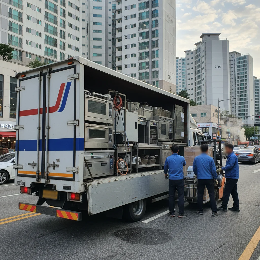 주방기기 용달 운송