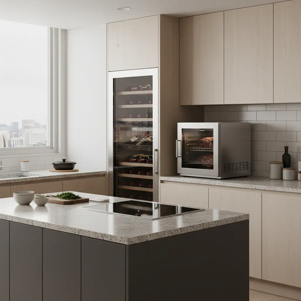 가정용 소형 숙성고 배치