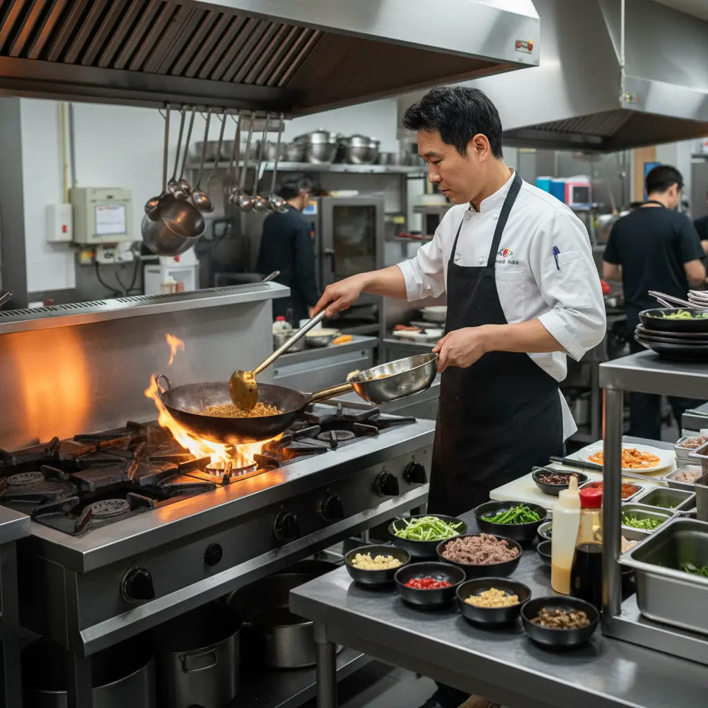 화구 옆 보조공간 필수