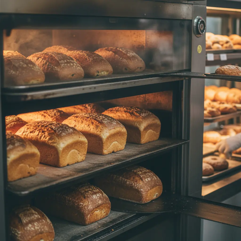 묵직한 열기, 데크 오븐