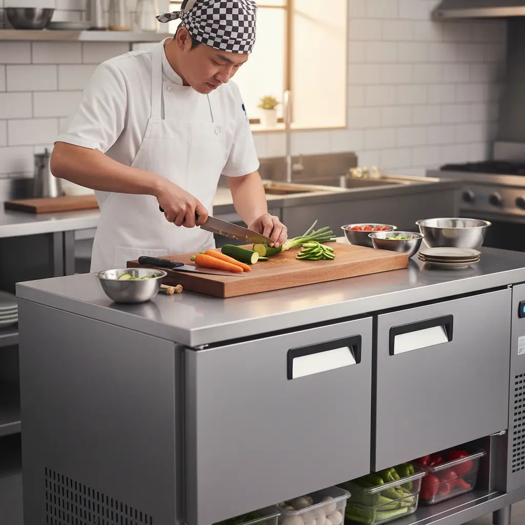 공간활용 테이블 냉장고