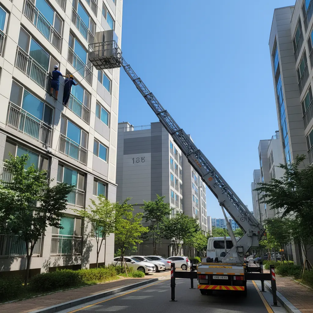 사다리차 비용 주의