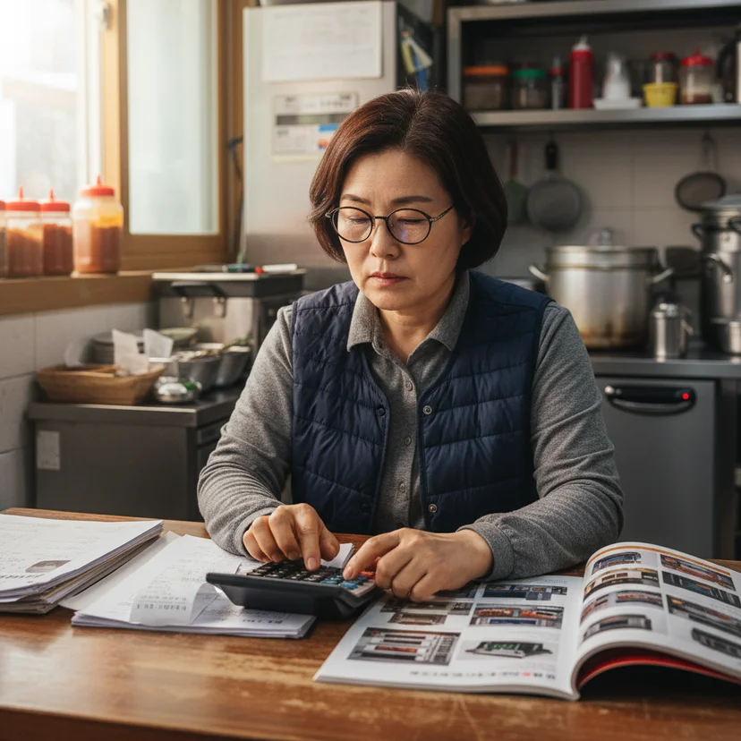 주방 설비 예산 계획