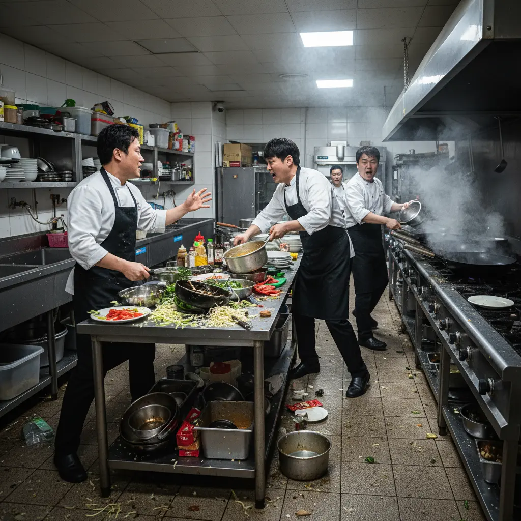 엉망인 동선, 지옥 같은 주방