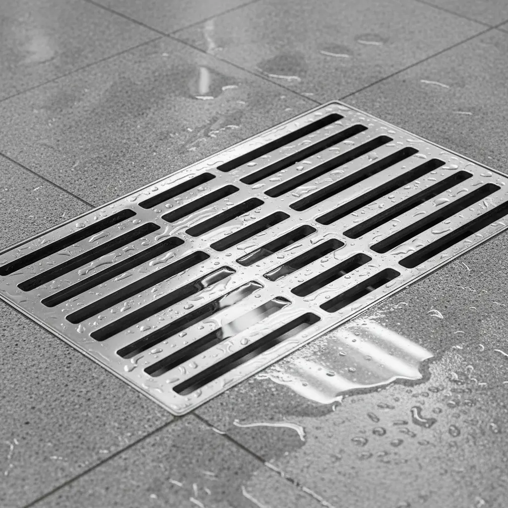 배수구 위치가 위생의 핵심