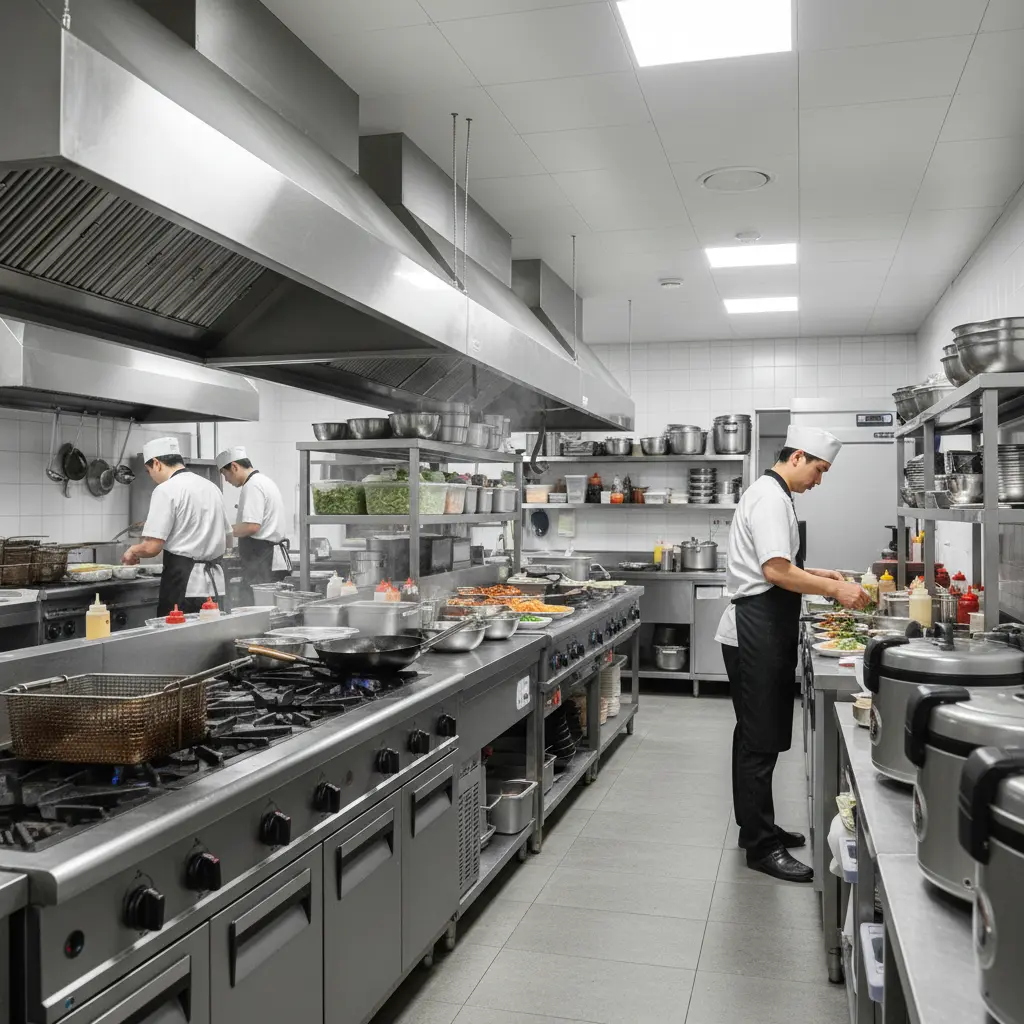 효율적인 주방이 수익을 결정합니다