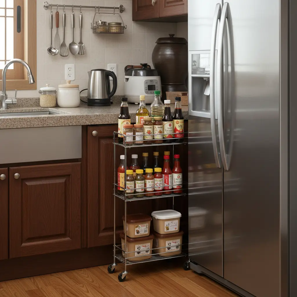 틈새 공간까지 완벽 수납