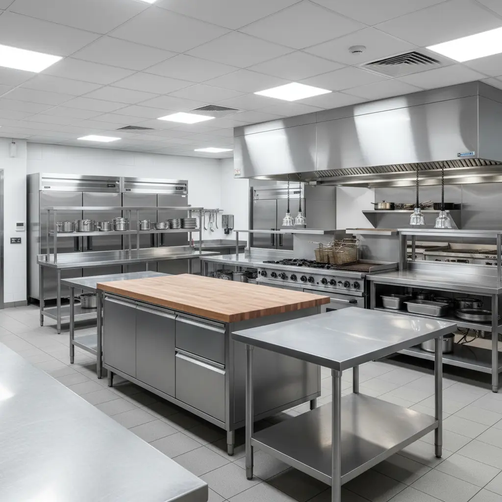 효율적인 주방 완성