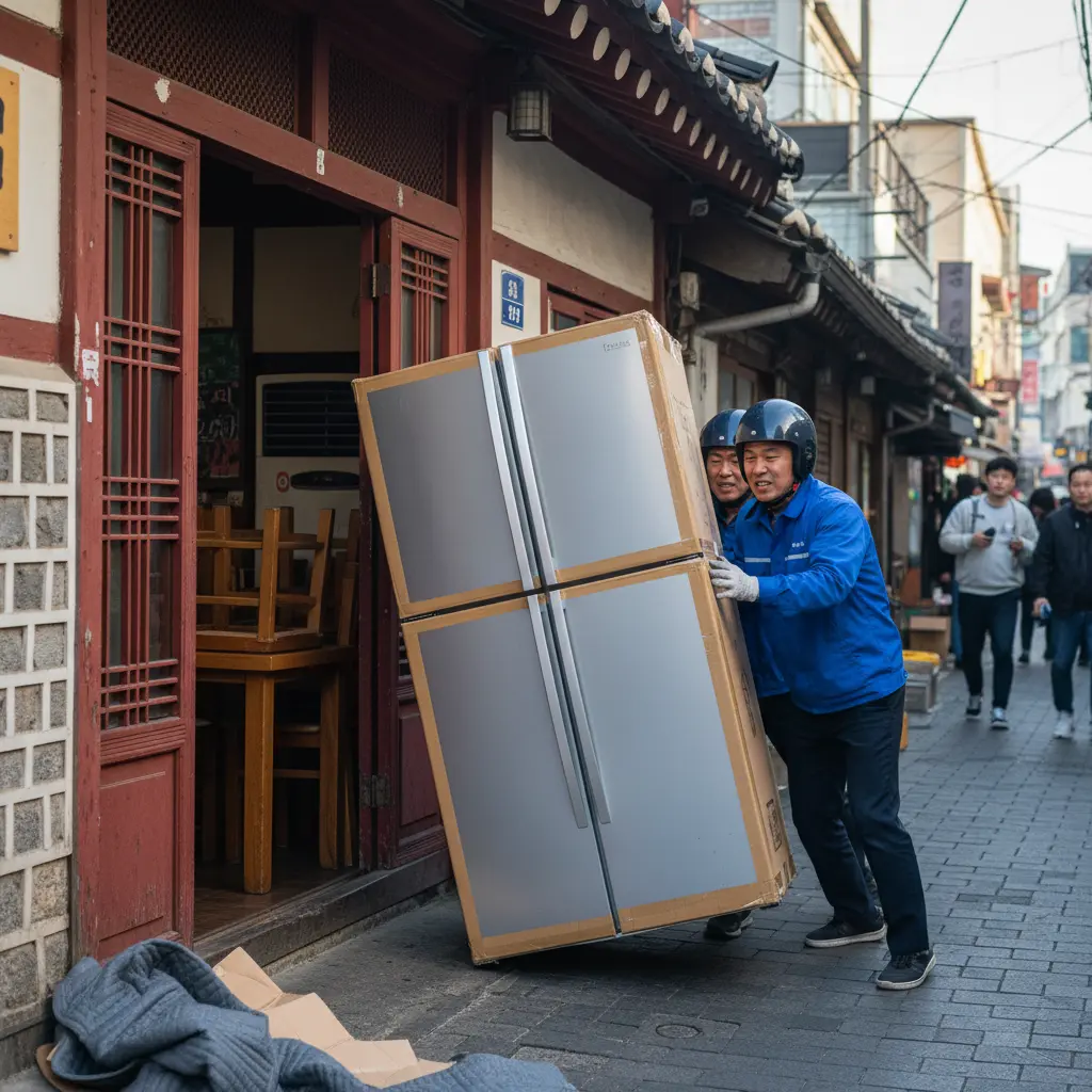 문 통과 사이즈 확인