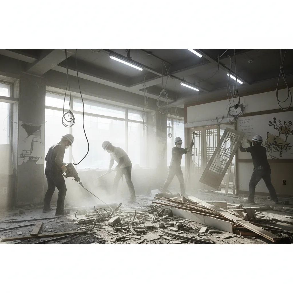 철거비 지원, 공사 전 신청이 필수입니다