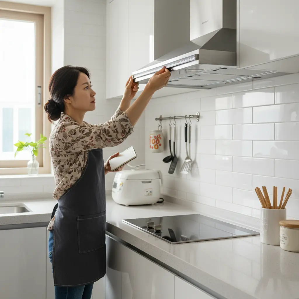 후드 사이즈 측정 방법