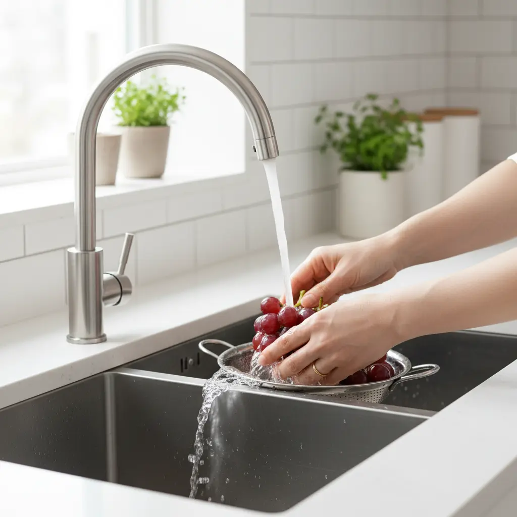 반짝이는 주방의 핵심, 스테인리스 싱크대